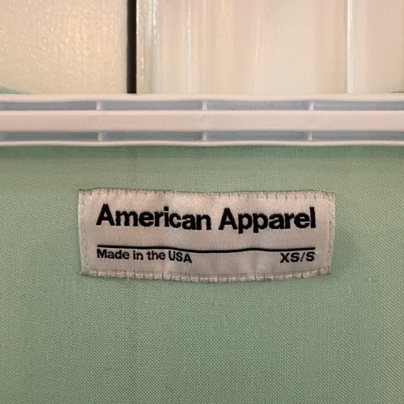 American Apparel Babydoll Dress - Mint - Picture 3 of 3